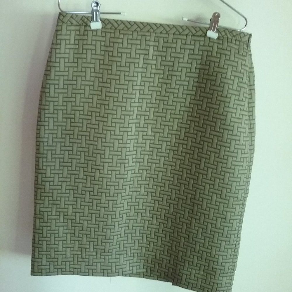 Allegory Skirt Geometric Printed Pencil Womens